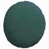 vidaXL Seat Cushions 2 pcs Dark Green &Oslash;60 x 21 cm Fabric