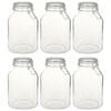vidaXL Glass Jars with Lock 6 pcs 3 L