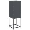 vidaXL Highboard Anthracite 36x39x107 cm Steel