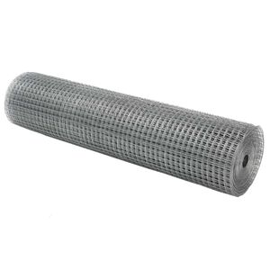 vidaXL Welded Wire Fence 1000 x 40 cm Silver