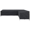 vidaXL Furniture Cover Black 355 x 275 x 80 cm 420D Oxford Fbric