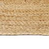 vidaXL Area Rugs Rectangular Brown 140 x 200 cm Jute