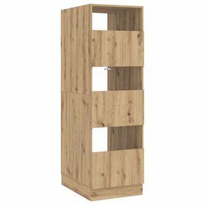 vidaXL Laundry Cabinet Artisan Oak 50 x 68 x 162 cm Engineered wood