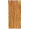 vidaXL Bathroom Vanity Top Solid Acacia Wood 140x52x3,8 cm