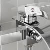 vidaXL Shower Mixer Tap Chrome G 1 / 2 inches