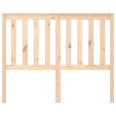 vidaXL Bed Headboard 146x6x101 cm Solid Wood Pine