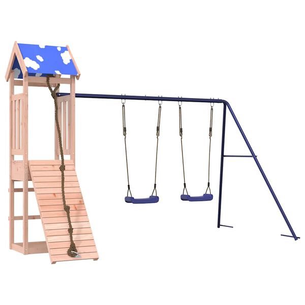 vidaXL Outdoor Playset Solid Wood Douglas