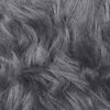 vidaXL Faux Sheepskin Rug Tafalla Anthracite &Oslash; 80 cm Polyester