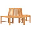 vidaXL Tree Bench Half Round &Oslash;201 cm Solid Wood Teak