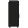 vidaXL Sideboard FLORIN Black 88.5 x 30.5 x 73 cm Engineered Wood