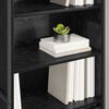 vidaXL Tall Cabinets 2 pcs Black Oak 60 x 36 x 200 cm Engineered Wood