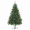 vidaXL Christmas Tree with 300 LEDs with Stand Green 180 cm PE