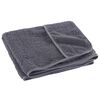 vidaXL Beach Towels 2 pcs Anthracite 75x200 cm Fabric 400 GSM