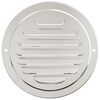 vidaXL Air Vent Covers 4 pcs Silver 80 mm Stainless Steel