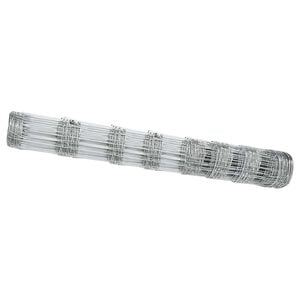 vidaXL Field Fence Silver