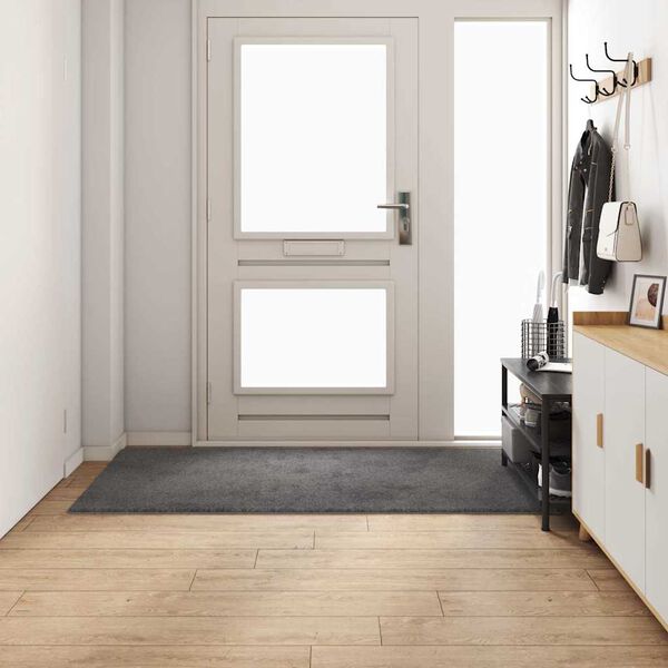 vidaXL Carpet Runner Grey 100 x 200 cm 100% Polypropylene Tuft