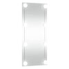 vidaXL Wall Mirror with LED Lights 40x80 cm Glass Rectangle