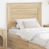 vidaXL Headboard with Headboard Sonoma Oak 80 cm Engineered Wood