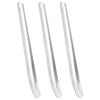 vidaXL Horse Sweat Scrapers 3 pcs Silver Aluminium
