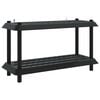 vidaXL Shelving Unit 2-Tier 100 x 40 x 55.5 cm PP Anthracite