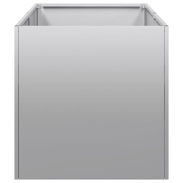 vidaXL Planter 40x80x40 cm Galvanised Steel