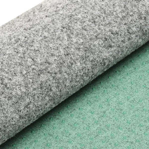vidaXL Artificial Grass with Studs 10x1.33 m Grey