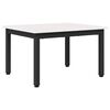 vidaXL Coffee Table White 60 x 50 x 36 cm Solid Pine Wood