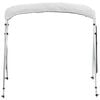vidaXL 4-bow Bimini Top with Sidewalls 243x(170-182)x137 cm