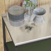 vidaXL Kitchen Storage with Shelf Olive Green 60 x 50 x 92 cm Steel