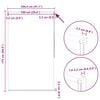 vidaXL Roller blind blackout 104.4x175 cm Fabric Width 100 cm beige
