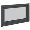 vidaXL Basement Window "RISOR" 100x70 cm Tilt&Turn DIN Right Anthracite
