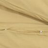vidaXL Duvet Cover Set Taupe 220x240 cm Cotton
