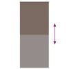 vidaXL Roller blind blackout 124.4x230 cm Fabric Width 120 cm coffee