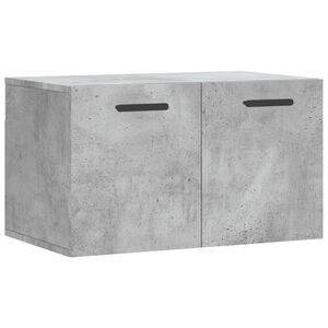 vidaXL Wall Cabinet Concrete Grey 60x36.5x35 cm Engineered Wood
