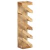 vidaXL Wine Rack for 5 Bottles Solid Mango Wood
