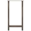 vidaXL Bar Table Legs Natural Steel 2 pcs 50x(90-91) cm Steel