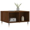 vidaXL Coffee Table Brown Oak 60x50x36.5 cm Engineered Wood