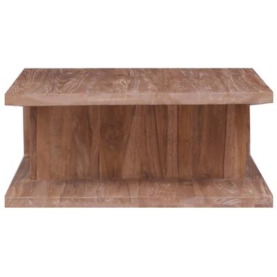 vidaXL Coffee Table 70x70x30 cm Solid Teak Wood