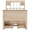 vidaXL Bookcase Bed without Mattress 90x200 cm Solid Wood Pine