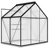 vidaXL Greenhouse Anthracite Aluminium 2.47 m²