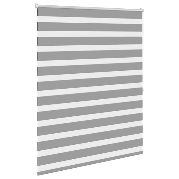 vidaXL Zebra Blind 120 x 175 cm Grey