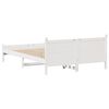 vidaXL Bed Frame without Mattress White 160x200 cm Solid Wood Pine