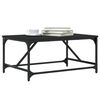 vidaXL Coffee Table Black 75x50x35 cm Engineered Wood