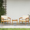 vidaXL Bistro Set Brown 45 x 45 x 38cm Solid Acacia wood
