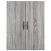 vidaXL Wall Mounted Cabinets 2 pcs Grey Sonoma Engineered Wood