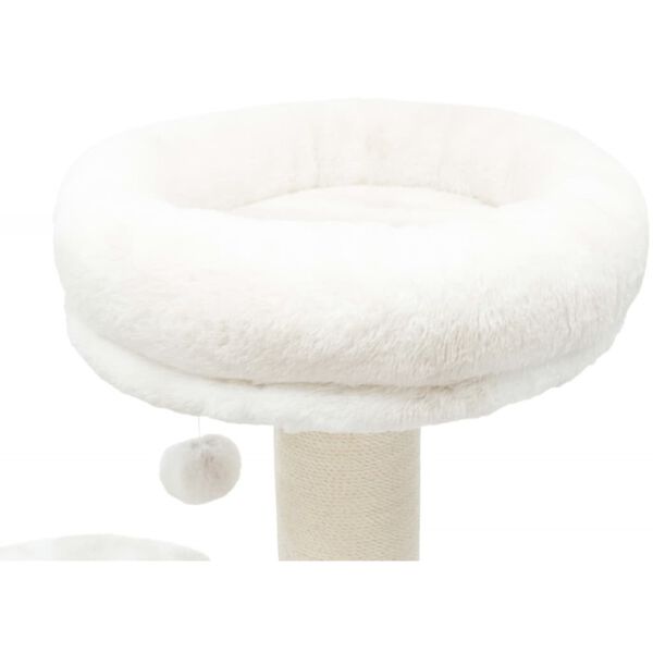 TRIXIE Cat Scratching Post Nelli White and Taupe