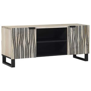 vidaXL TV Units 105 x 33 x 46 cm White Engineered Wood