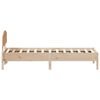vidaXL Bed Frame without Mattress 100x200 cm Solid Wood Pine
