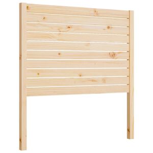 vidaXL Bed Headboard 96x4x100 cm Solid Wood Pine
