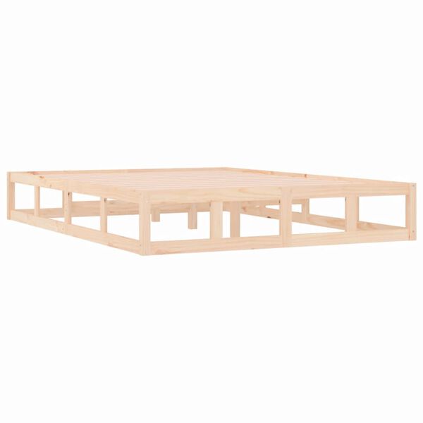 vidaXL Bed Frame without Mattress 160x200 cm Solid Wood